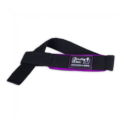 MySupplementShop Lifting Straps Gorilla Wear Womens Padded Lifting Straps - Black/Purple by Gorilla Wear